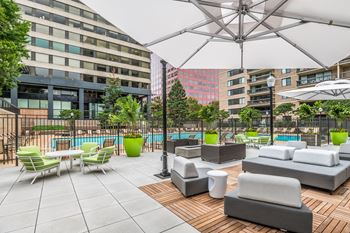Pool Cabana & Outdoor Entertainment Bar at Crystal Square, Arlington, 22202