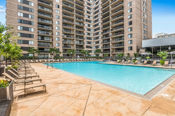 Swimming Pool And Sundeck at Crystal Square, Virginia, 22202