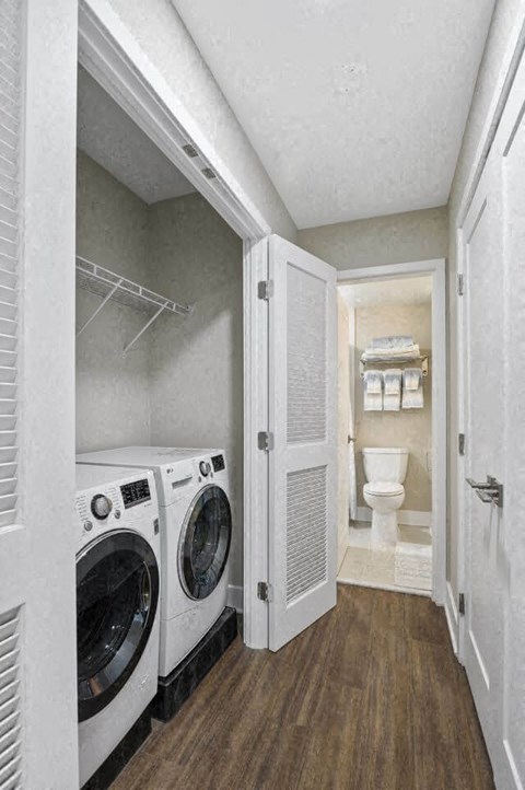 Full-Size or Combo Washer & Dryer in All Apartment Homes at Crystal Square, Arlington, VA, 22202