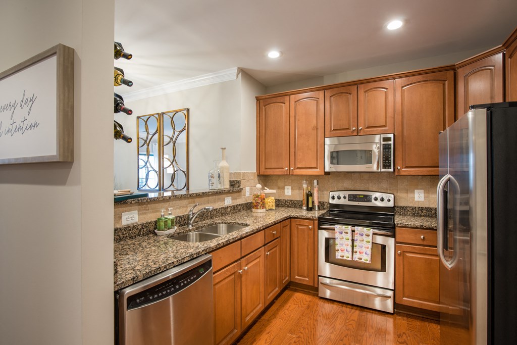 Spacious kitchens perfect for all cooking skills at The Cosmopolitan at Lorton Station, Lorton, 22079