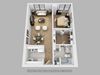 JR 1 Bed, 1 Bath 565 SF S1 Modern 1 Bedroom Crystal City Arlington VA Apartment Rentals
