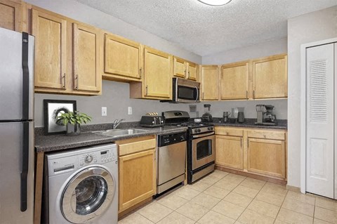 Efficient Appliances In Kitchen at Crystal Square, Arlington, 22202