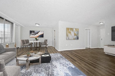 Elegant Dining Space at Crystal Square, Arlington, VA, 22202
