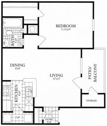 Great 1 Bedroom Woodbridge VA Apartment Rentals