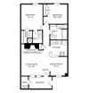 2 Bed, 2 Bath 950 SF 2 Bedroom Rosslyn VA Apartment Rentals