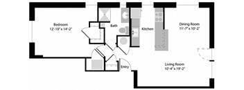 Modern 1 Bedroom Rosslyn VA Apartment Rentals