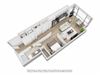 1 Bedroom, 1 Bath 711 SF 11G 1 Bedroom Shaw DC Apartment RentalsApartments for Rent Shaw DC