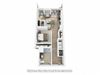 1 Bedroom, 1 Bath 665 SF H11E2 Modern 1 Bedroom Shaw DC Apartment Rentals