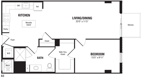 1 Bedroom Crystal City Arlington VA apartment rentals