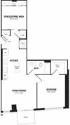 1 Bedroom+ Den, 1 Bath 848 SF B2 Renovated 1 Bedroom Crystal City Arlington Virginia apartment rentals