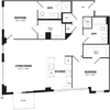 2 Bedroom, 2 Bath 1221 SF C5 Spacious 2 Bedroom Crystal City Apartments Arlington VA