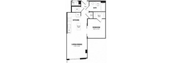 Modern studio apartments in Crystal City Arlington VA