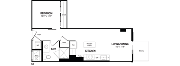 Studio apartments in Crystal City Arlington VA