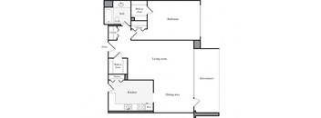 1 Bedroom Apartments in Crystal City Arlington VA