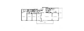Spacious 3 Bedroom Apartments in Crystal City Arlington VA