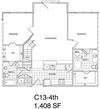 2 Bedroom + Loft, 2 Bath 1408 SF C13Ll New 2 Bedroom Herndon Virginia Apartments