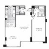 1 Bed, 1.5 Bath 1100 SF A2