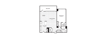 Spacious 1-bed, 1-bath in National Landing