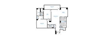 Spacious 1-bed + 1 den, 1-bath in National Landing