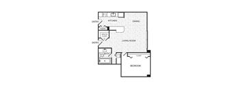 Spacious 1-bed, 1-bath in National Landing