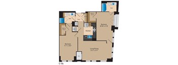 Luxury 2 Bedroom Pentagon City Arlington VA Apartment Rentals