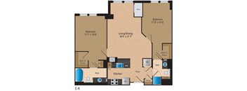 2 Bedroom Pentagon City Arlington VA Apartment Rentals