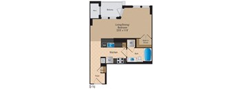 Spacious Studio Apartments in Pentagon City Arlington VA