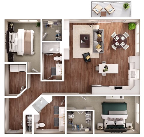 a floor plan of the acadia park apartments in houston, tx