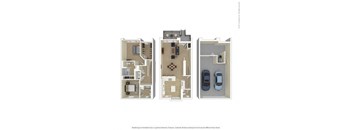 A 2 bedroom M