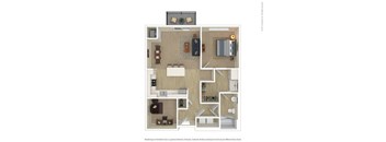 1 Bedroom plus Den D1