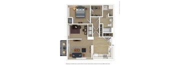 1 Bedroom + Den - E