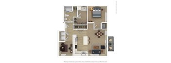 1 Bedroom + Den - G