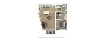 J - 1 Bedroom-C