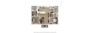 E - 2 Bedroom-C