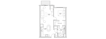 a floor plan of a small house