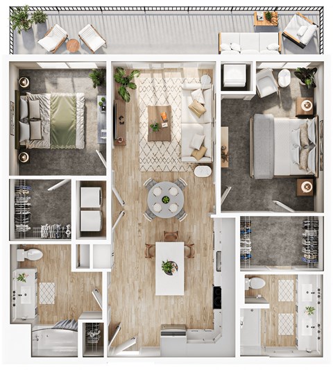 4 plans layouts the residences at photo41