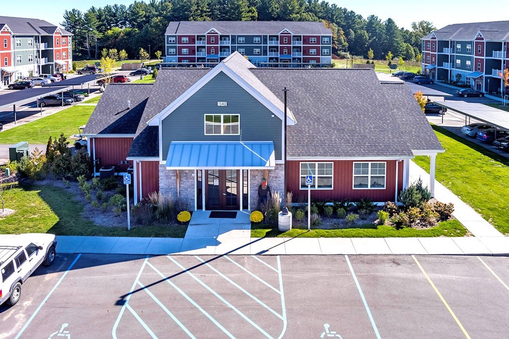Clubhouse at Central Park Apartments in Greenville Michigan
