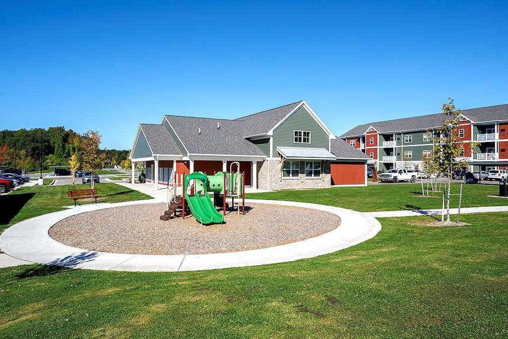 Playground at Central Park Apartments in Greenville Michigan