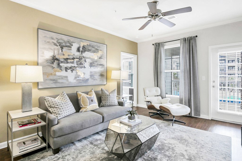 Spacious Living Room at The Residence at Marina Bay, Irmo, South Carolina