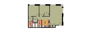 2C: Beds-2: Baths-2: Sq Ft Range - 1126-1126