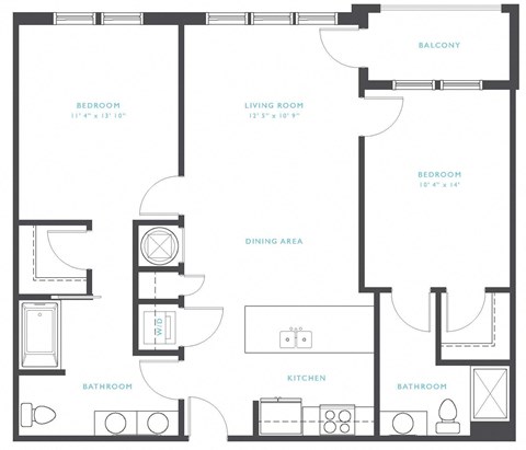 Deerfield Floor Plan at Residence at Tailrace Marina, Mount Holly, NC