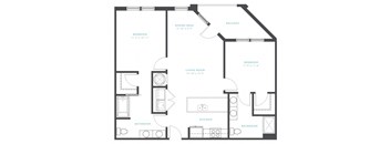 Gauley Floor Plan at Residence at Tailrace Marina, North Carolina