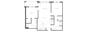 Rio Grande Floor Plan at Residence at Tailrace Marina, North Carolina