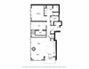1 Bed 1.5 Bath Floor Plan- Sq.Ft. 1,283 1 Bed 1.5 Bath Floor Plan at Two Lincoln Tower, Bellevue, WA