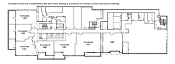 Two Lincoln Tower - furnished floorplans at Two Lincoln Tower, Washington, 98004