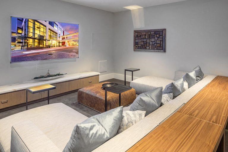 Private Movie Theater With Comfy Sitting at Two Lincoln Tower, Washington