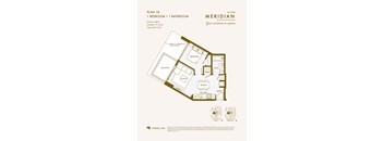 a floor plan of a bedroom apartment