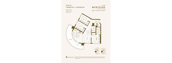 floor plan of the third level of the apartment
