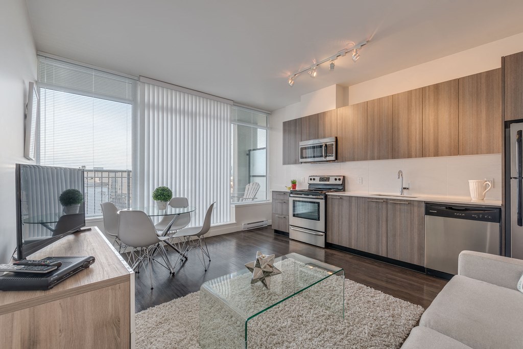 A3 (Furnished Studio) - living room/kitchen