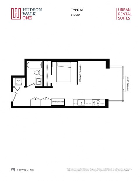 a floor plan for a small apartment